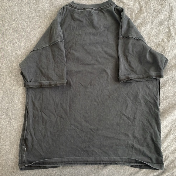 Mens black converse much love short sleeve T-shirt - Picture 3 of 3